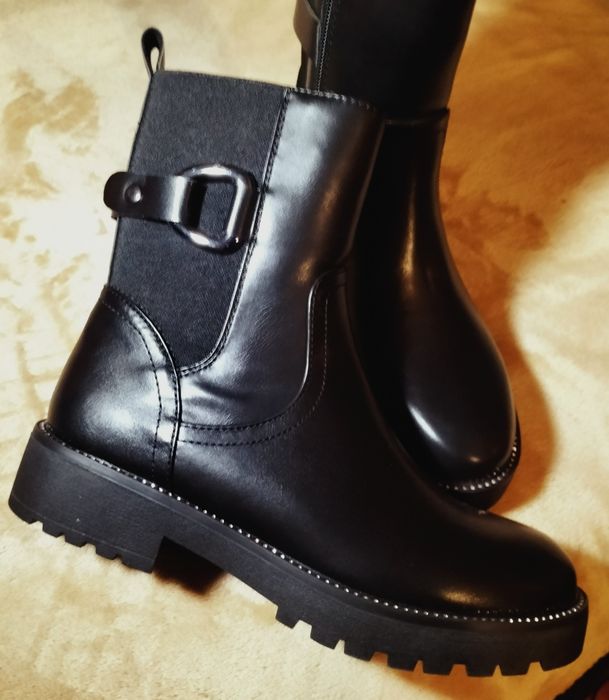 Botki traperki Anna Field, nowe z metkami,r.36,5-37