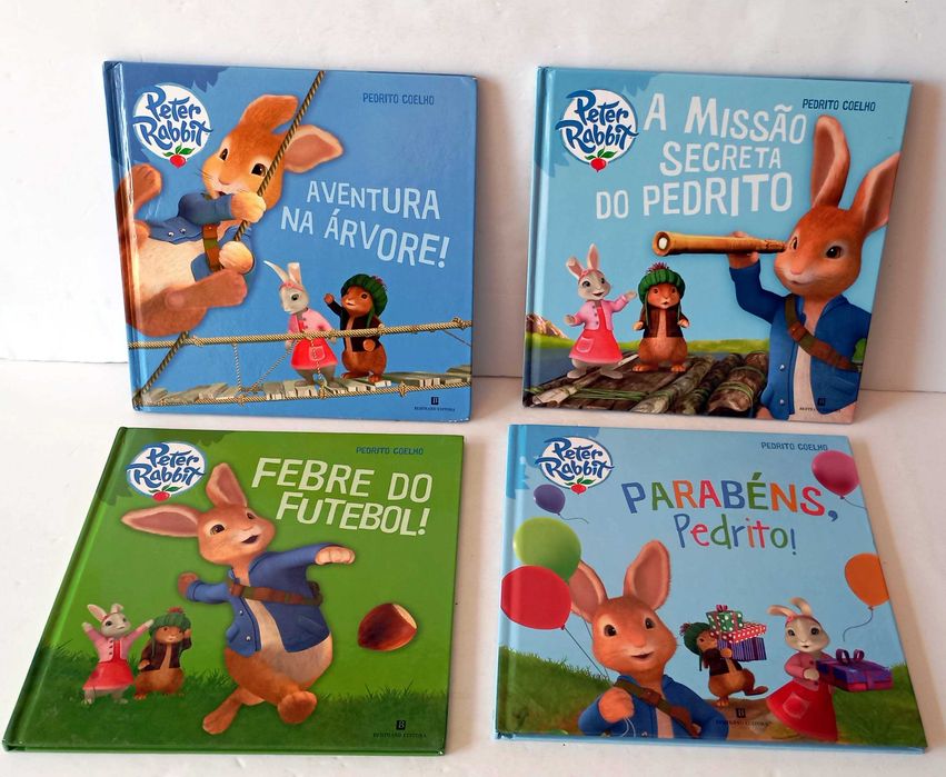 Livros da Coleção Pedrito Coelho