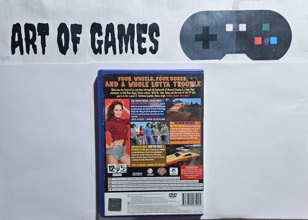 The Dukes of Hazzard Return of The General Lee Ps2 Playstation 2 Hazard