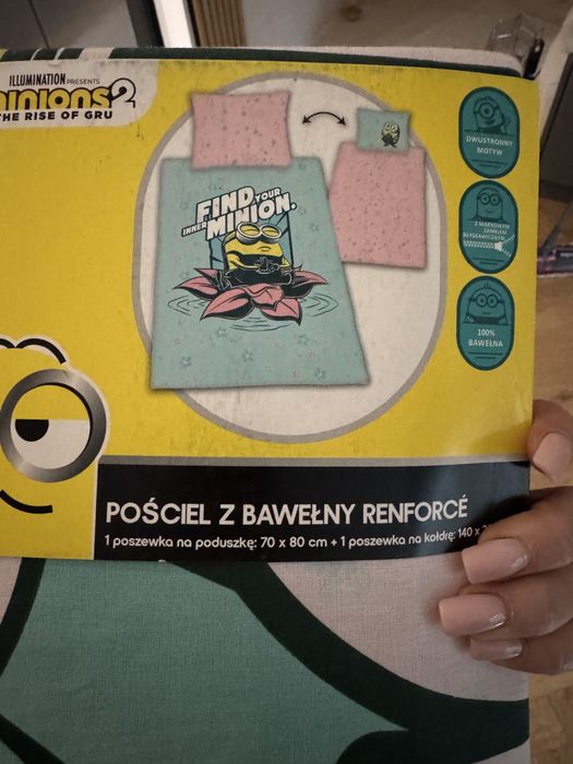 Pościel Minionki 140x200