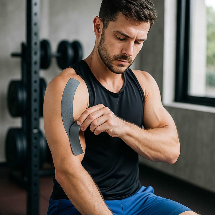 Kinesiotaping Tejpy Tejpa Taśma Kinezjologiczna na Bark Kolano Twarz 5m