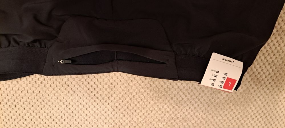 Nowe Męskie Spodenki do biegania Kiprun RUN 500 2w1 Comfort w  roz L