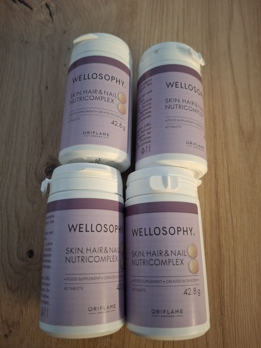 Witaminy na wlosy i paznockie Wellosophy