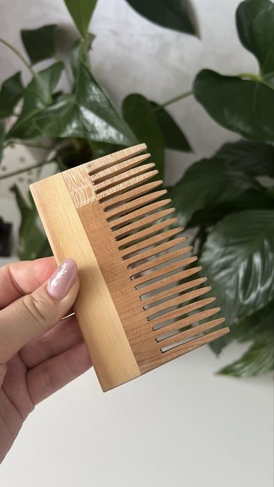 Расческа деревянна гребінець гребешок из