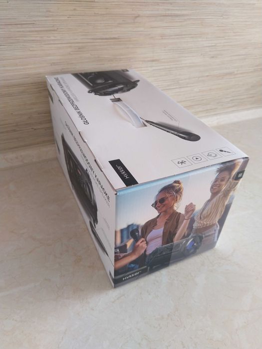 OKAZJA Głośnik bezprzewodowy karaoke z mikrofonem USB Bluetooth Wysyła