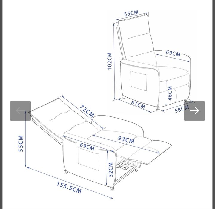 Cadeirão elétrico Novo