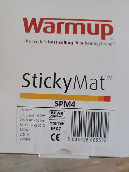 Aquecimento por baixo do chão.