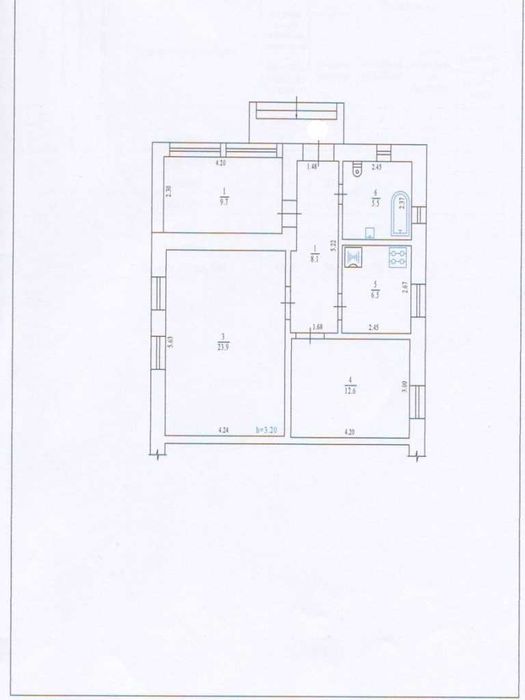Пів будинку біля Океану | окремий двір | всі комунікації | котел