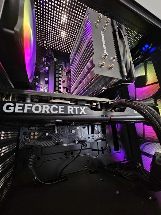 Nowy Komputer Gamingowy Ryzen 7 7800X3D 32GB DDR5 2TB RTX 5070 Faktura