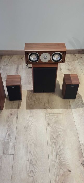 Kolumny ELTAX 5szt + subwoofer Maqnat