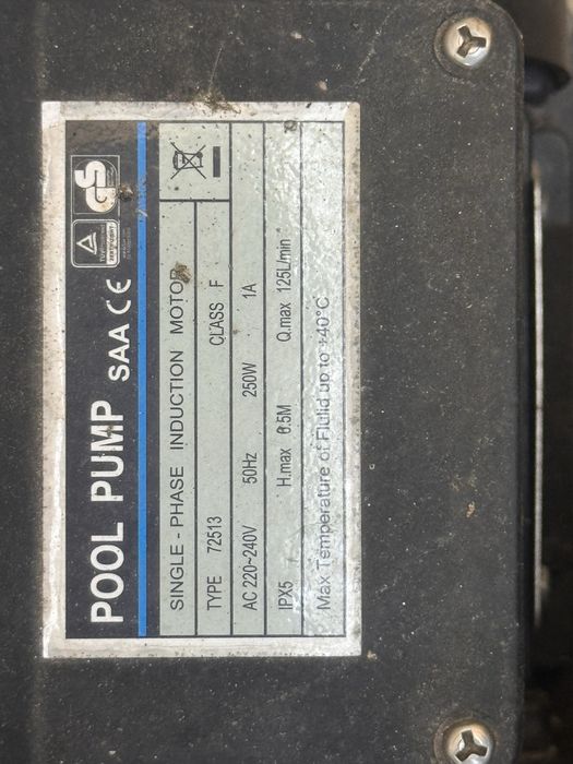 Bomba de piscina monobloco