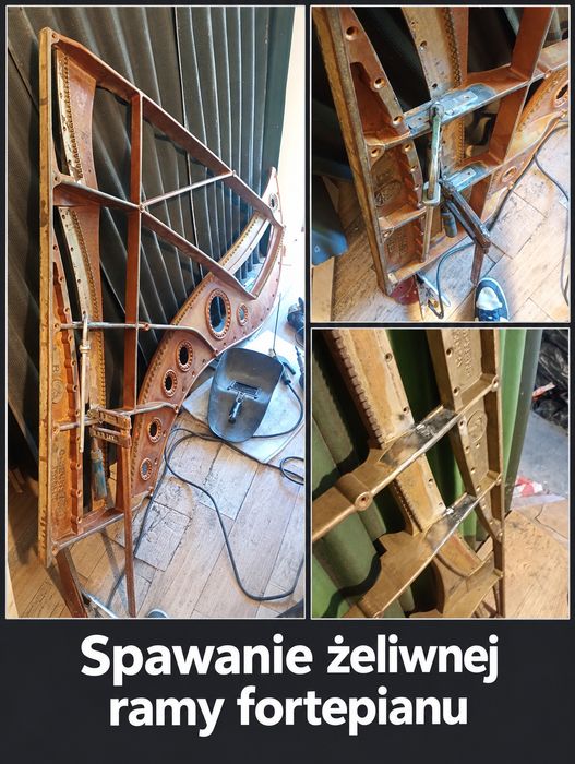 Usługi ślusarsko-spawalnicze, piaskowanie.