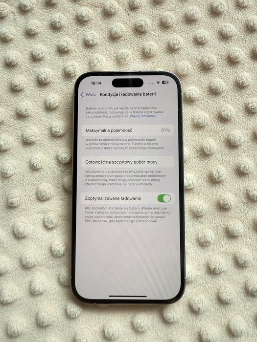 iPhone 14 Pro 256 GB Bialy – Stan Idealny! Mozliwa zamiana