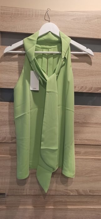 Bluzka Mango limonkowa nowa