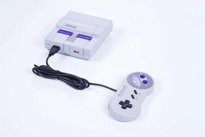 Consola Retro SNES + Raspberry PI 16gb + Acessórios