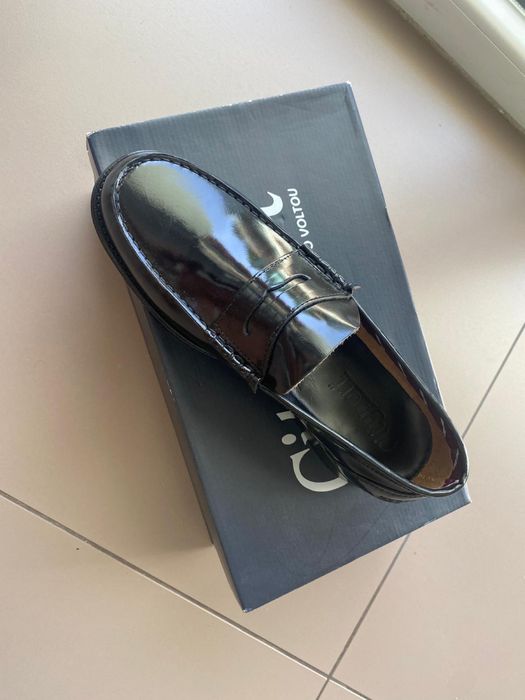 Sapato homem preto classico 100% pele (Novos) nº43