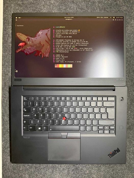 ThinkPad X1 Extreme Gen3 - i7-10750H - Nvidia GTX 1650