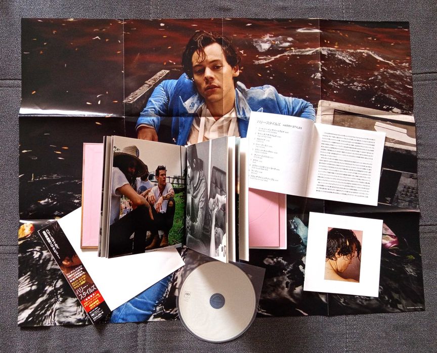 Harry Styles CD Limited Deluxe Edition Japan Obi z plakatem!