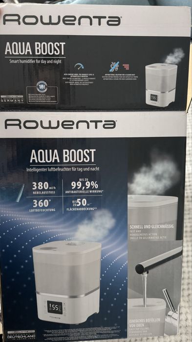 Зволожувач / очищувач повітря  	2.5 л Rowenta Aqua Boost