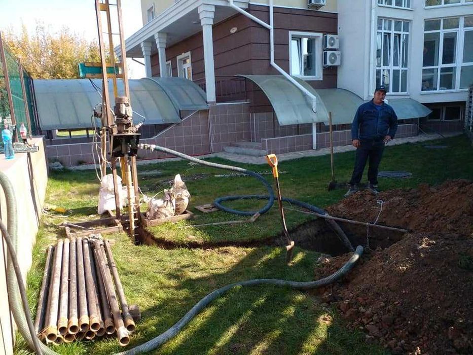 Бурение скважин Буріння свердловин монтаж Озерное