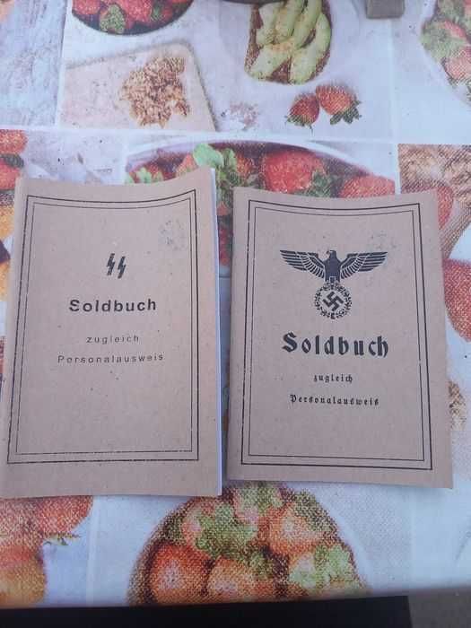 Солдатские книжки