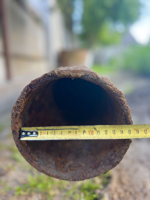 каналізаційна чугунна труба 6шт