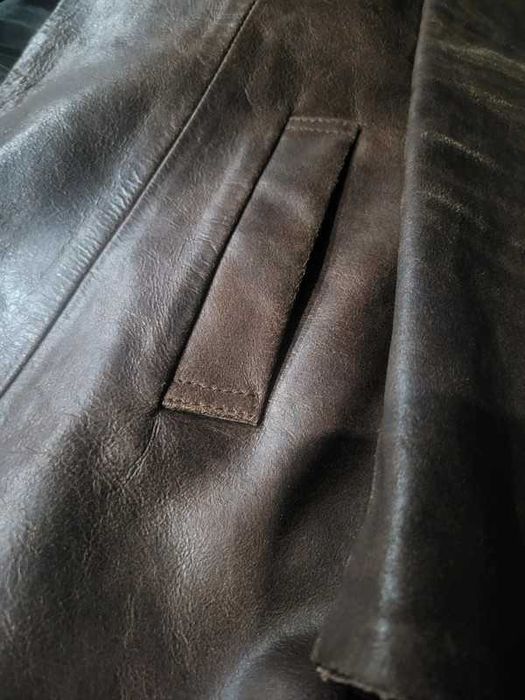 Casaco cabedal castanho. Casaco pele. UNISEXO. Excelente estado