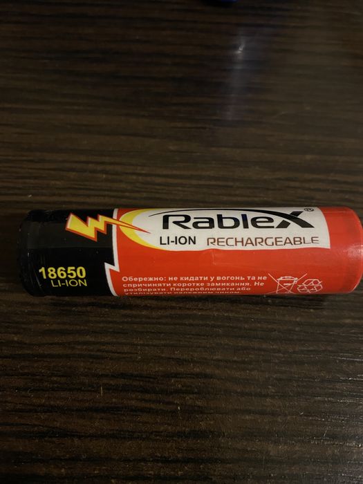 Акуумулятор 18650 Li-ion, Литий аккумулятор, вейп, фонарь, баттарея