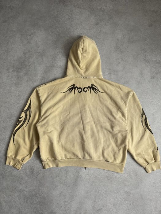 Кофта balenciaga unity y2k tribal zip