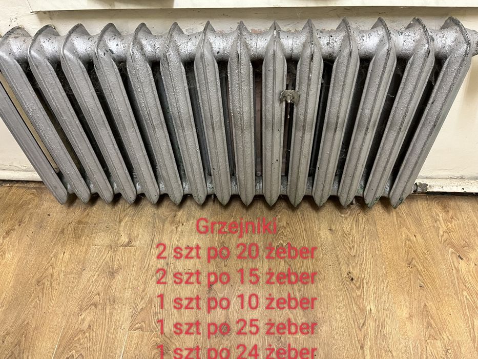 Sprzedam kaloryfery żeliwne.