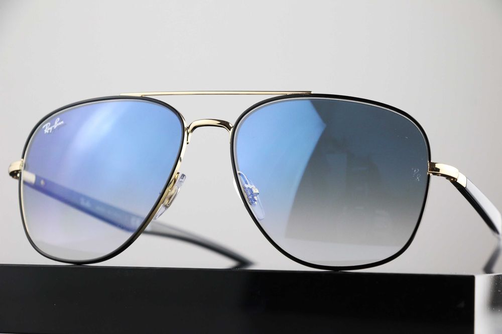 Okular Ray Ban RB3683 Awiatorki z piękną soczewką. Salon Gdańsk