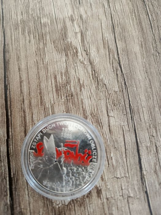 10 zł. Ag. 925 Solidarność 2009 rok