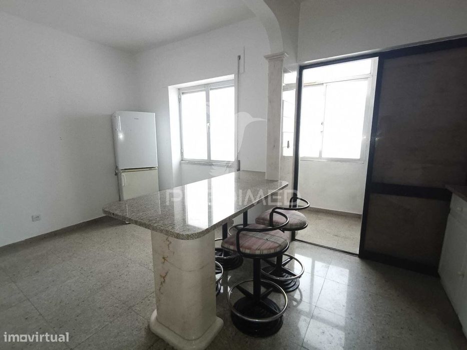 Apartamento T2 no centro de Beja com vista sobre a planície alentejana