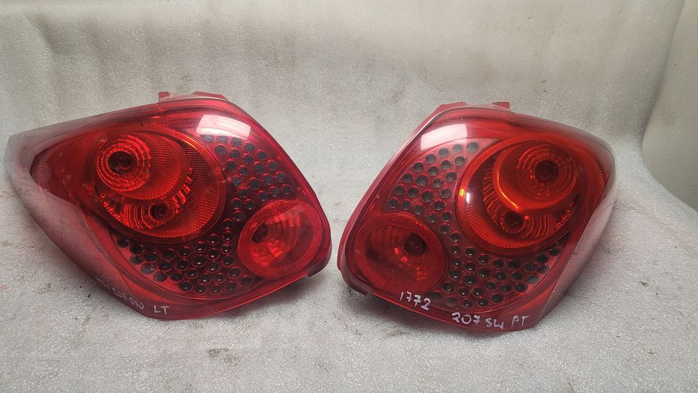 peugeot 207 sw kombi lampa tylna lewa lub prawa dem0ntaż
