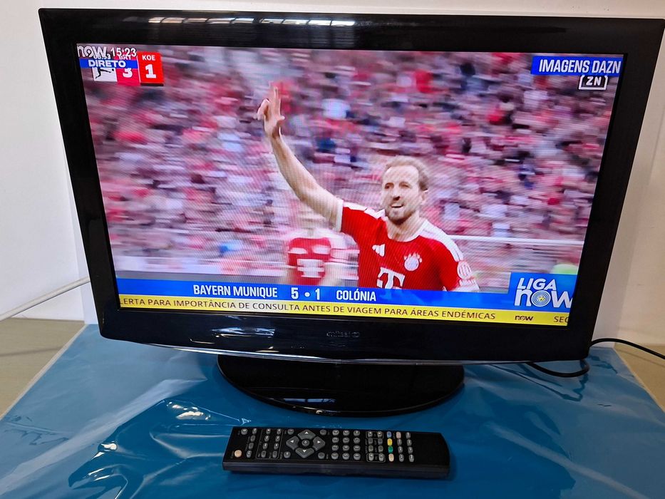 TV LED Mitsai de 22 Polegadas Impecável, com Comando Original