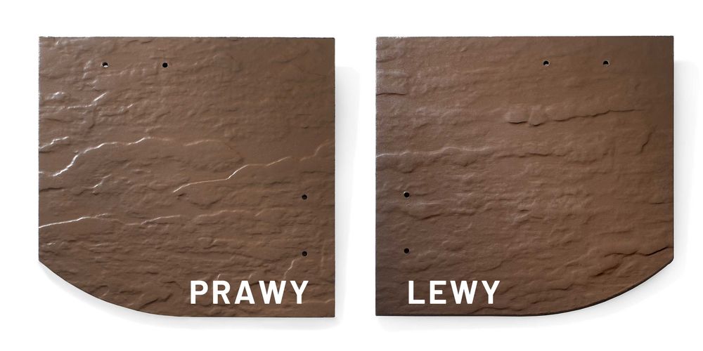 Płytka STRUKTONIT łupek 25x25 kolory Lewy/Prawy