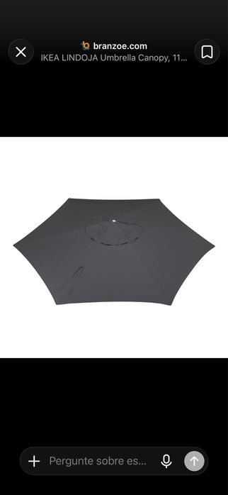 Resguardo Chapeu de Sol Ikea