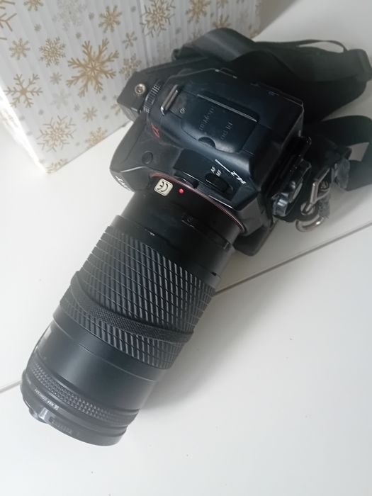Sony a 350 i obiektyw tokina af 60-300