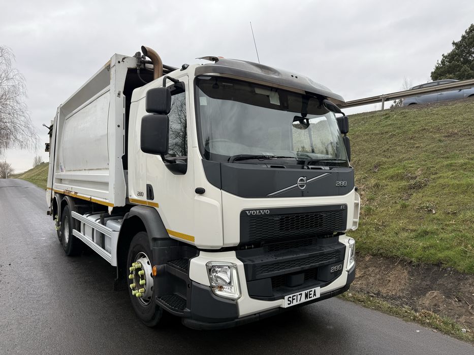 Volvo Fe280 6x2 smieciarka terberg