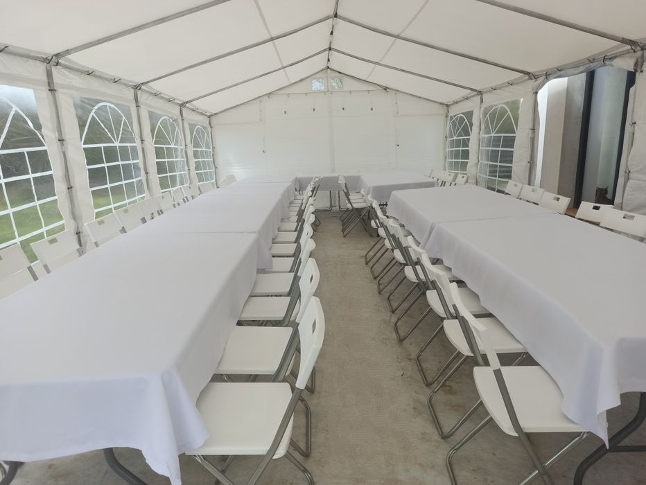 Wynajem namiotów, zjeżdżalni, rollbaru, waty, popcornu NEFRE