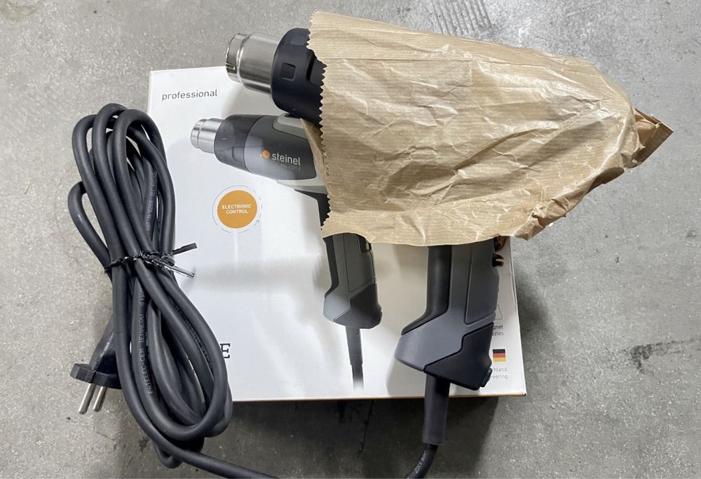 STEINEL HG2320 E LCD opalarka 2-biegowa 2300W 80-650°C regulacja temp