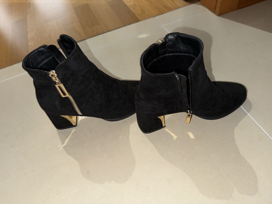 botins de camurça