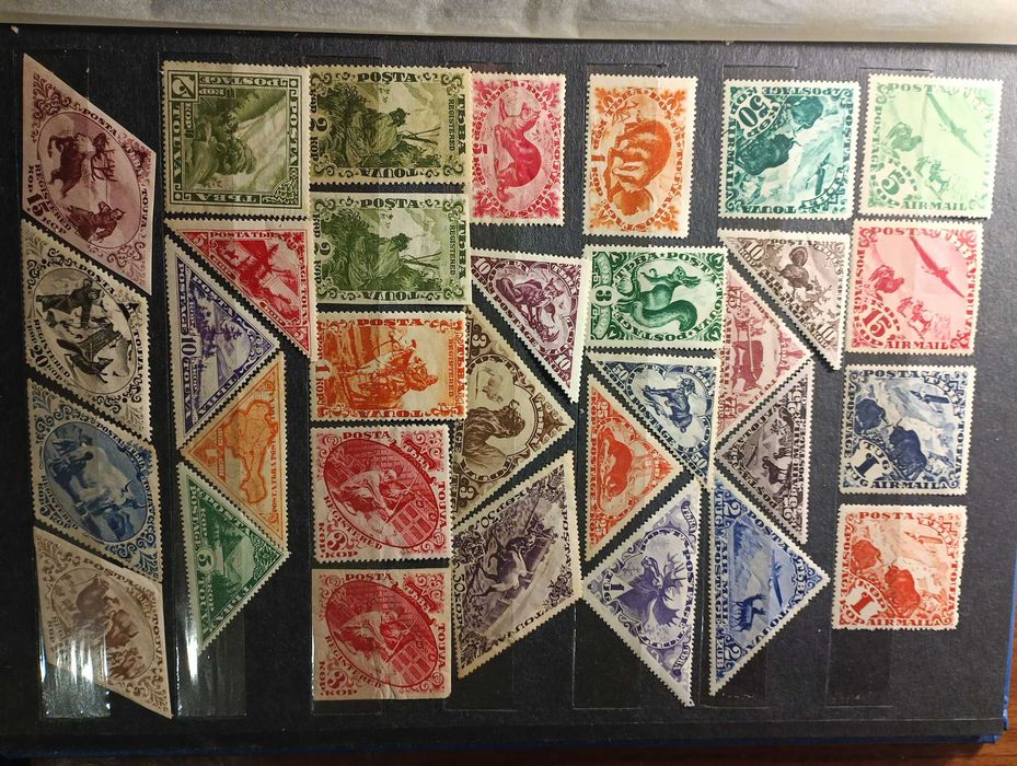 Почтовые марки Тува чистые