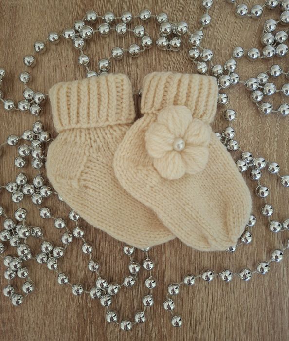 Шкарпетки дитячі з акрилової пряжі