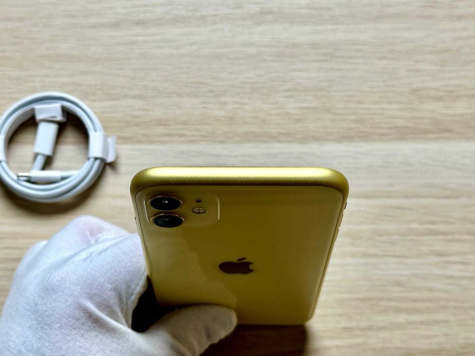 iPhone 11 64GB – Żółty – Sprawny – 30 dni gwarancji