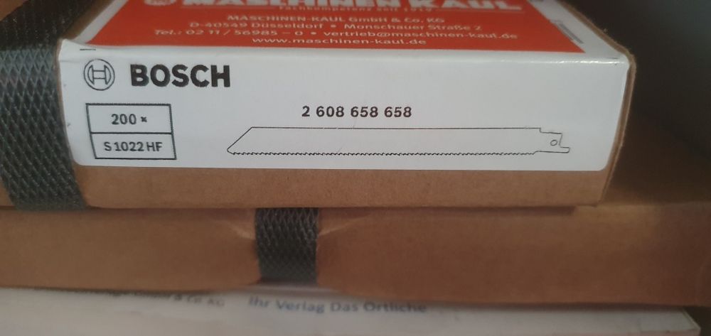 Noże do metalu i drewna firmy Bosch