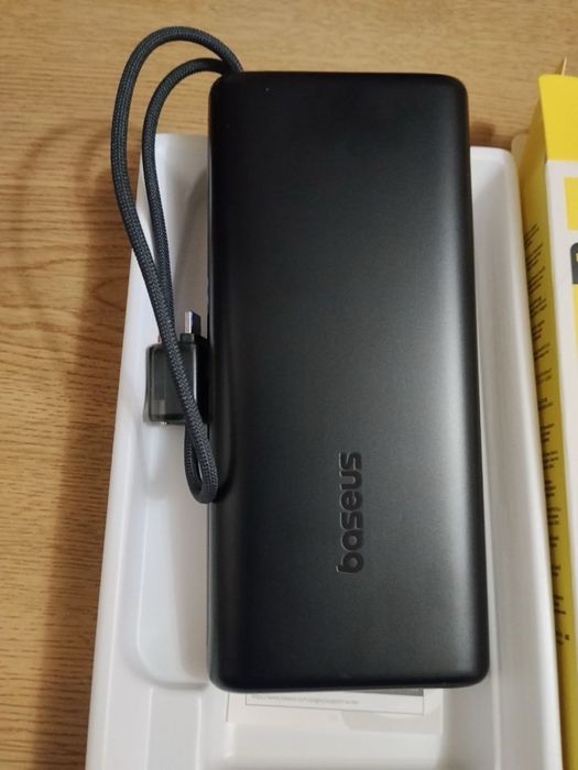 Power Bank Baseus 25000mAh 145W,  EnerFill FC41, для зарядки MacBook.