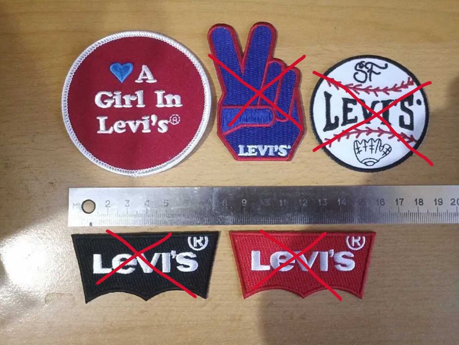 Нашивки патчи Levis LEVI'S® 100% Original