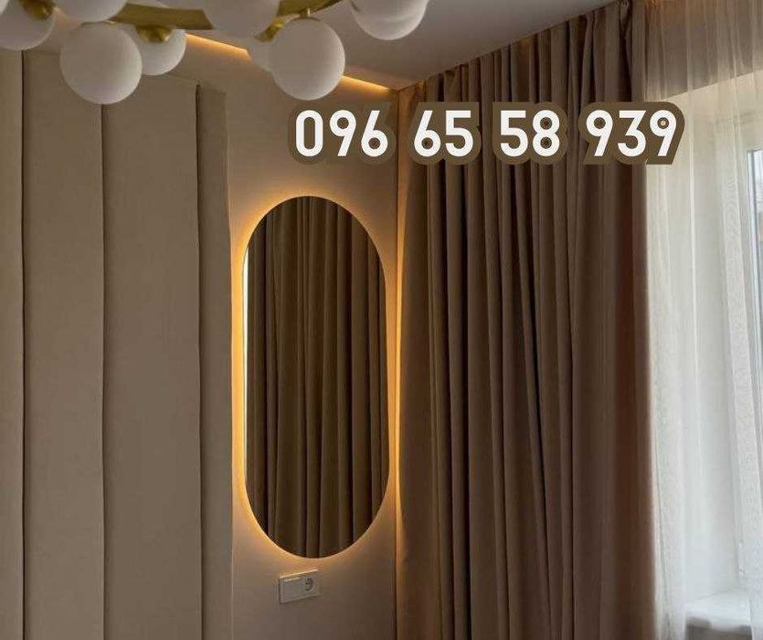 НЕДОРОГО дзеркало на замовлення. Настінне дзеркало з підсвіткою