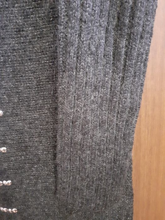 Sweter damski golf z dodatkiem wełny I moheru r M/L